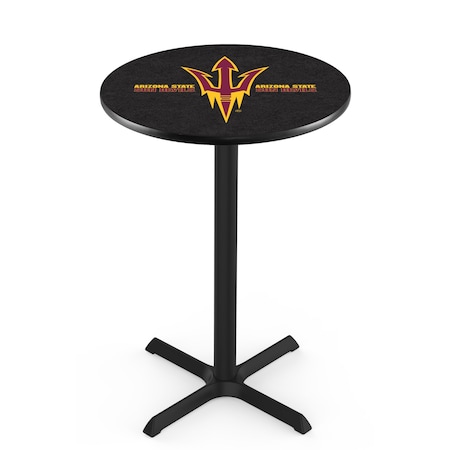 42 Blk Wrinkle Arizona State Pub Table,Pitchfork